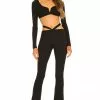Michael Costello X REVOLVE Johanna Jumpsuit In Black