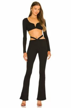 Michael Costello X REVOLVE Johanna Jumpsuit In Black
