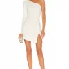 Michael Costello X REVOLVE Fabian Mini Dress In Ivory -Michael Costello Outlet Store MELR WD202 V1