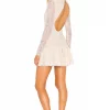 Michael Costello X REVOLVE Inez Mini Dress In White -Michael Costello Outlet Store MELR WD322 V1
