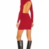 Michael Costello X REVOLVE Arles Dress In Red -Michael Costello Outlet Store MELR WD363 V1