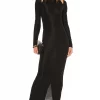 Michael Costello X REVOLVE Atlas Maxi Dress In Black