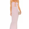 Michael Costello X REVOLVE Rylee Maxi Dress In Lilac Pink -Michael Costello Outlet Store MELR WD413 V1