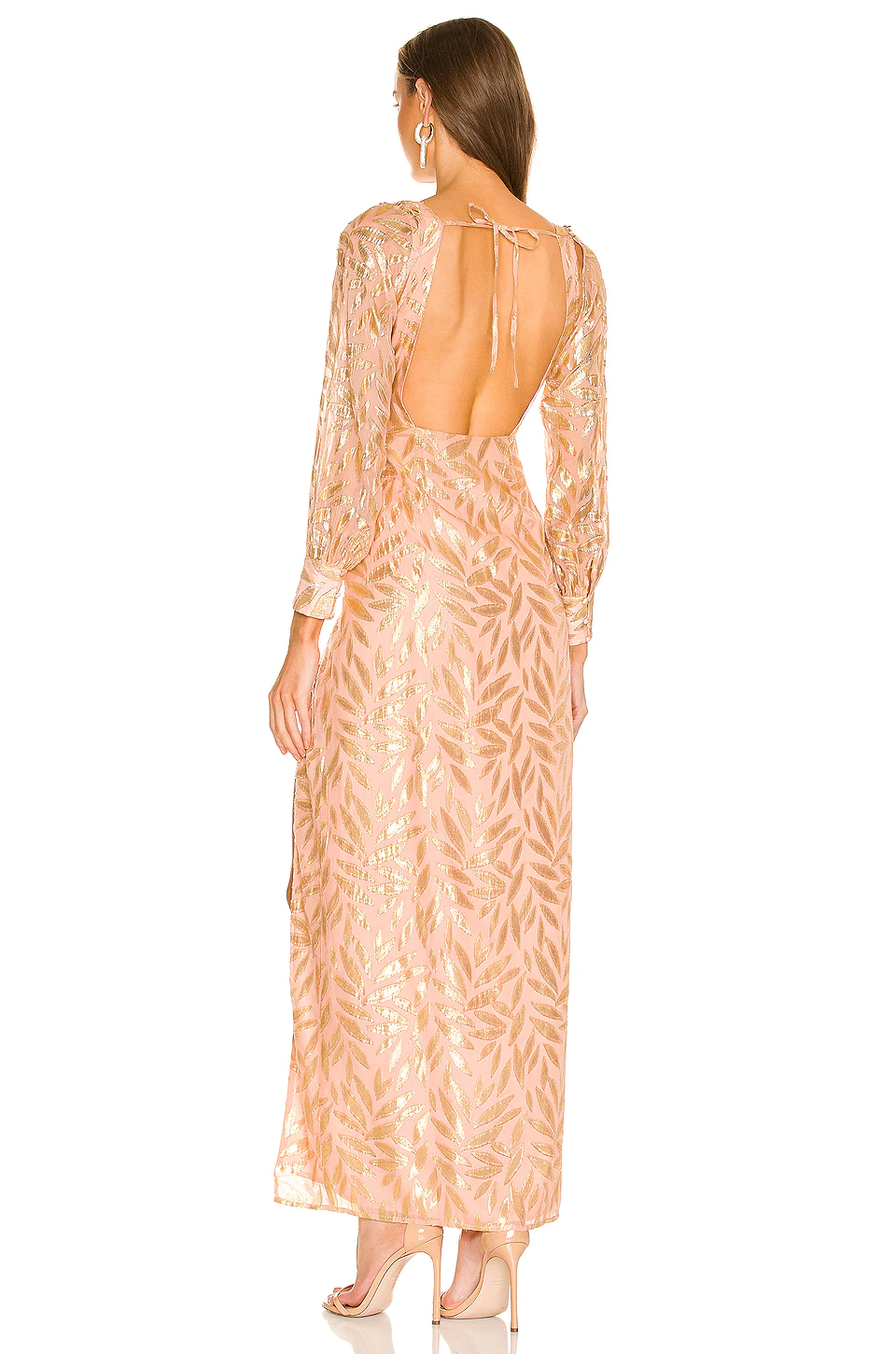 Michael Costello X REVOLVE Prince Gown In Pink & Gold 5 Michael Costello X REVOLVE Prince Gown In Pink & Gold - Image 3