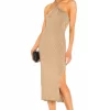 Michael Costello X REVOLVE Acerra Dress In Gold