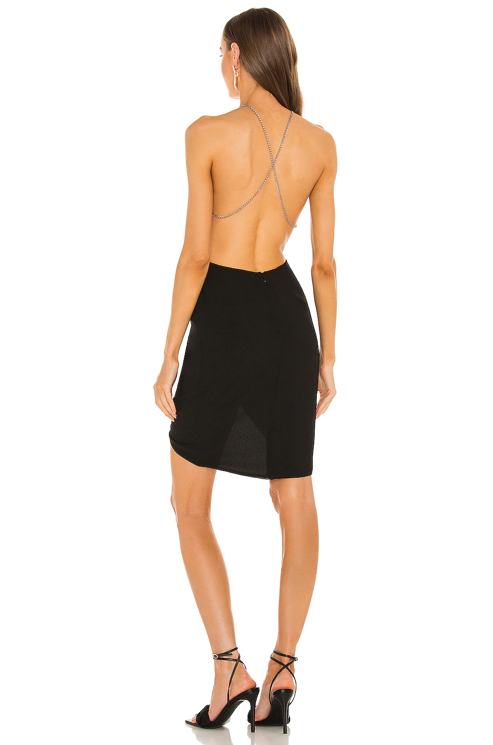 Michael Costello X REVOLE Casey Mini Dress In Black 6 Michael Costello X REVOLE Casey Mini Dress In Black - Image 4