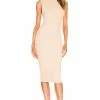 Michael Costello Diedre Dress In Stone