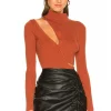 Michael Costello X REVOLVE Soraya Sweater In Rust