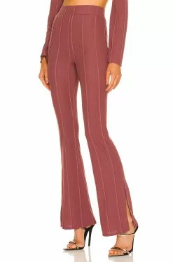 Michael Costello X REVOLVE Elizabeth Pant In Deep Mauve