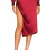 Michael Costello X REVOLVE Annika Midi Skirt In Deep Red