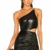 Michael Costello X REVOLVE Kofi Bodysuit In Black -Michael Costello Outlet Store MELR WS101 V1
