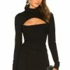 Michael Costello X REVOLVE Kellan Shrug In Black -Michael Costello Outlet Store MELR WS103 V1