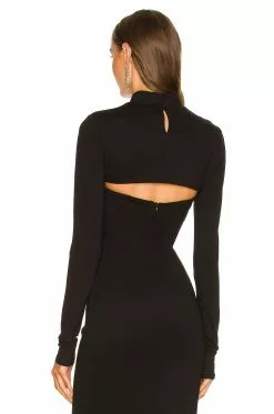 Michael Costello X REVOLVE Kellan Shrug In Black -Michael Costello Outlet Store MELR WS103 V3