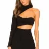 Michael Costello X REVOLVE Matson Bodysuit In Black 2 Michael Costello X REVOLVE Matson Bodysuit In Black -Michael Costello Outlet Store MELR WS117 V1