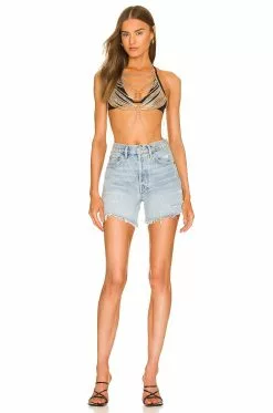 Michael Costello X REVOLVE Benton Chain Top In Gold -Michael Costello Outlet Store MELR WS121 V4