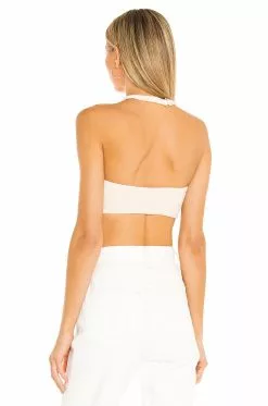 Michael Costello X REVOLVE Kaila Crop Top In Ivory 8 Michael Costello X REVOLVE Kaila Crop Top In Ivory -Michael Costello Outlet Store MELR WS70 V3