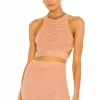 Michael Costello X REVOLVE Ambrose Cut Away Top In Blush