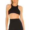 Michael Costello X REVOLVE Shay Crop Top In Black -Michael Costello Outlet Store MELR WS74 V1