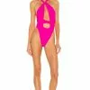 Michael Costello X REVOLVE Dasia One Piece In Pink Stabillo -Michael Costello Outlet Store MELR WX31 V1