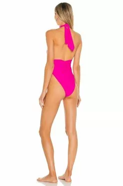 Michael Costello X REVOLVE Dasia One Piece In Pink Stabillo -Michael Costello Outlet Store MELR WX31 V3